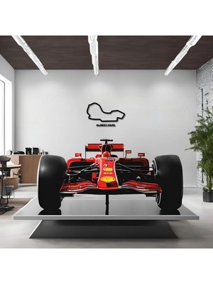 Artera Design Özel Tasarım Metal Tablolar Avustralya Grand Prix Metal Duvar Tablosu Formula 1