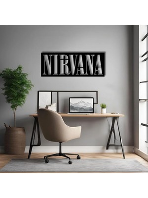 Artera Design Dekoratif Metal Sanatı Nirvana Metal Duvar Tablosu Sanat