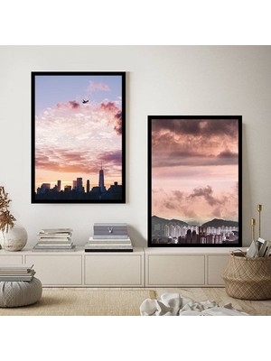 Binalar Ikili Çerçeve ve Poster Seti - DO1016