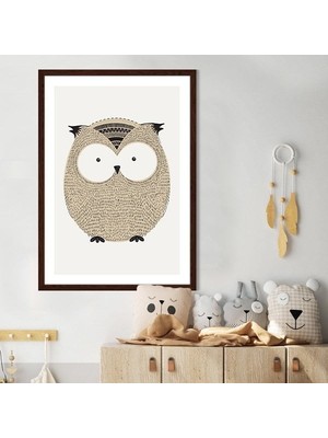 Baykuş 1 Çerçeve ve Poster - HA1090