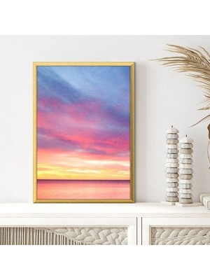 Gün Batımı 3 Çerçeve ve Poster - DO1069
