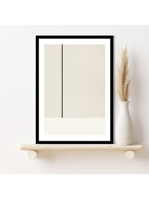 Bej Tonlar 2 Çerçeve ve Poster - C1064