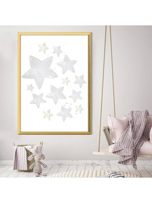 Yıldızlar 3 Çerçeve ve Poster - HA1100