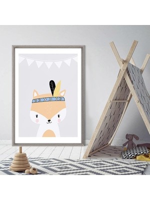 Izci Tilki 1 Çerçeve ve Poster - HA1050