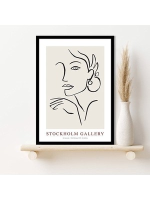 Stockholm Gallery 2 Çerçeve ve Poster - C1229