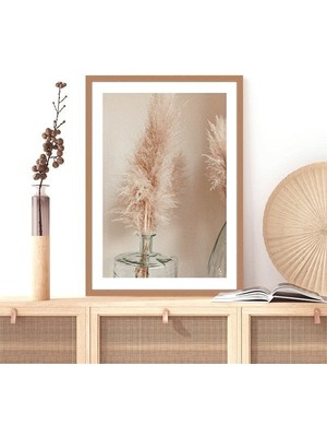 Vazoda Pampas 1 Çerçeve ve Poster - B1070