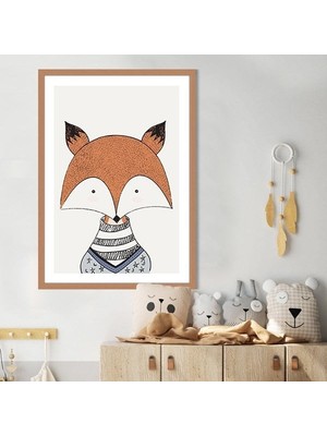 Tilki 1 Çerçeve ve Poster - HA1086