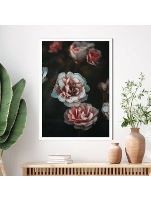 Yavru Ağzı Şakayık 3 Çerçeve ve Poster - B1196