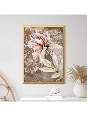 Yavru Ağzı Lotus 3 Çerçeve ve Poster - B1213