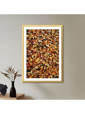 Turuncu Yapraklar 1 Çerçeve ve Poster - B1247
