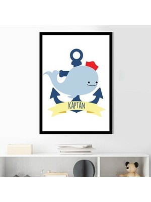 Kaptan 1 Çerçeve ve Poster - HA1097