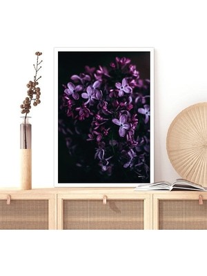 Mor Bitkiler 2 Çerçeve ve Poster - B1133