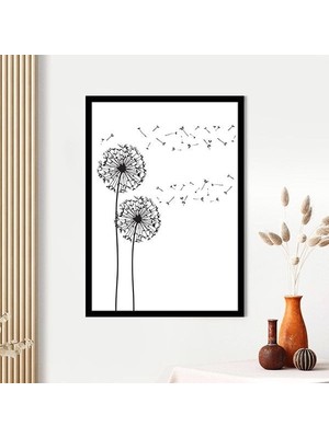 Karahindiba 4 Çerçeve ve Poster - B1230