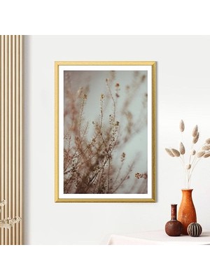 Kahverengi Otlar 5 Çerçeve ve Poster - B1215