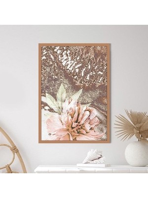 Yavru Ağzı Lotus 2 Çerçeve ve Poster - B1212