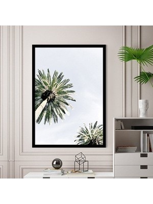 Palmiyeler 3 Çerçeve ve Poster - DO1056
