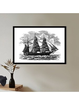 Gemi 1 Çerçeve ve Poster - C1080