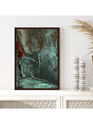 Yeşil Mermerler 1 Çerçeve ve Poster - DK1012