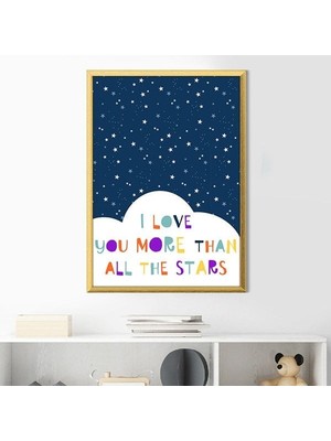 Yıldızlar 1 Çerçeve ve Poster - HA1041