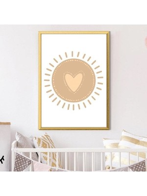 Kalpli Güneş 1 Çerçeve ve Poster - HA1064
