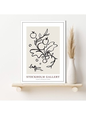 Stockholm Gallery 1 Çerçeve ve Poster - C1228