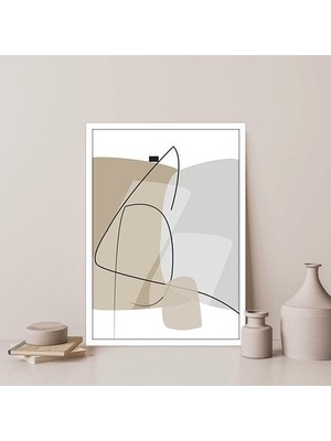 Geometrik Çizgiler 3 Çerçeve ve Poster - C1218