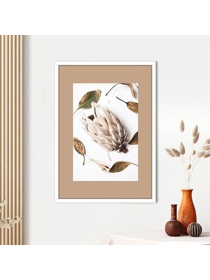 Kahverengi Bitki 1 Çerçeve ve Poster - B1105