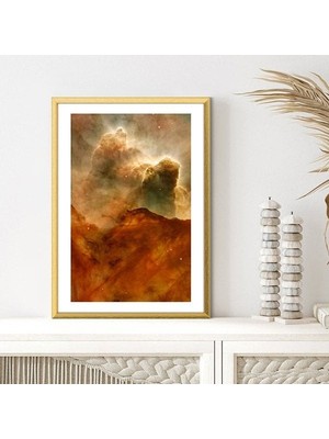 Turuncu Galaksi 2 Çerçeve ve Poster - DO1083