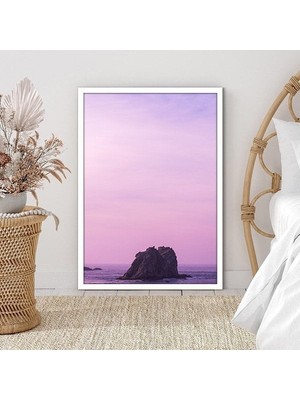 Mor Gökyüzü 2 Çerçeve ve Poster - DO1078