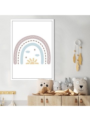 Gökkuşağı 8 Çerçeve ve Poster - HA1070