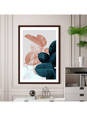 Kauçuk Bitkisi 3 Çerçeve ve Poster - B1199