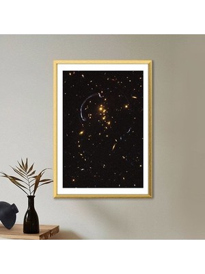 Galaksi 4 Çerçeve ve Poster - DO1109