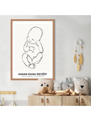 Bebek Çizim 1 Çerçeve ve Poster - HA1114