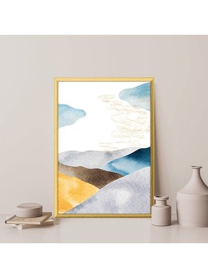 Dumanlı Dağlar 1 Çerçeve ve Poster - SO1064