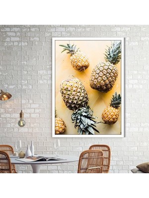 Ananas 7 Çerçeve ve Poster - MT1040