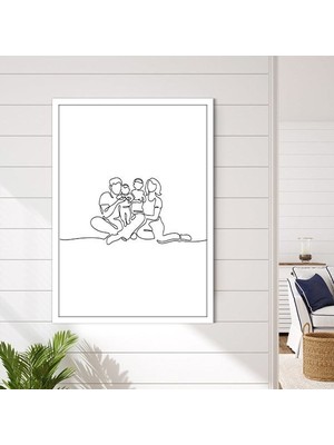 Aile 1 Çerçeve ve Poster - C1275