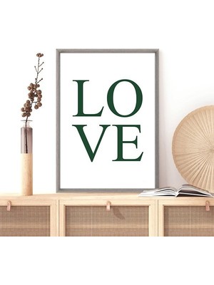 Love 4 Çerçeve ve Poster - TP1013