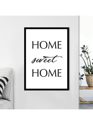 Home Sweet Home 1 Çerçeve ve Poster - TP1036