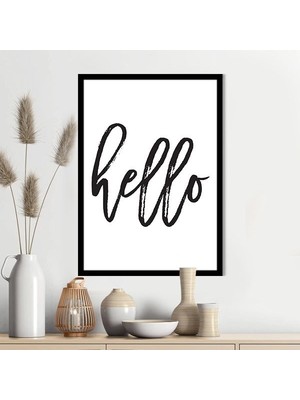 Hello 1 Çerçeve ve Poster - TP1022