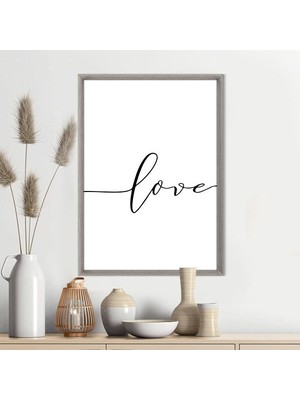 Love 8 Çerçeve ve Poster - TP1028