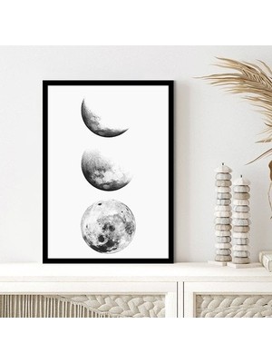 Ayın Evreleri 6 Çerçeve ve Poster - DO1096