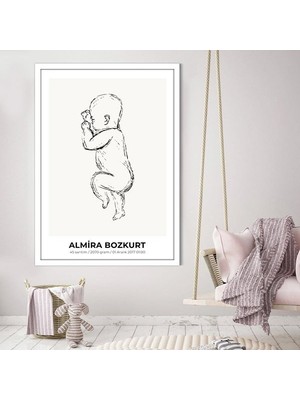 Bebek Çizim 2 Çerçeve ve Poster - HA1115
