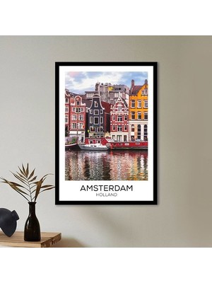 Amsterdam 3 Çerçeve ve Poster - SH1036
