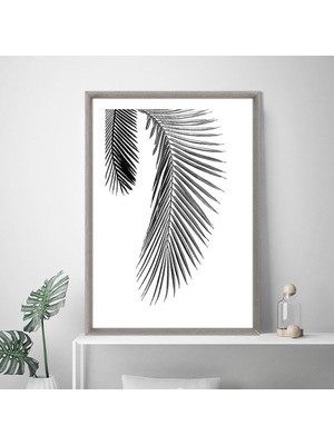 Palmiye Dalları 9 Çerçeve ve Poster - SB1088