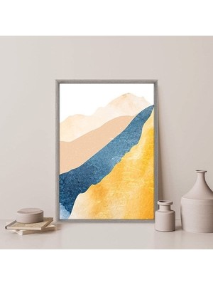 Dumanlı Dağlar 3 Çerçeve ve Poster - SO1066