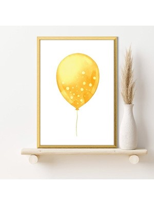 Sarı Balon 1 Çerçeve ve Poster  - IL1040