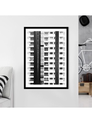 Pencereler 1 Çerçeve ve Poster -  M1071