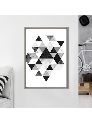Üçgenler 2 Çerçeve ve Poster - SO1138