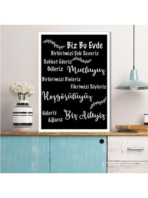 Mutfak Panosu 1 Çerçeve ve Poster - MT1095