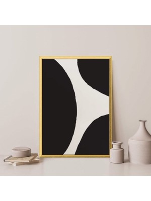 Siyah Lekeler 8 Çerçeve ve Poster - SO1053